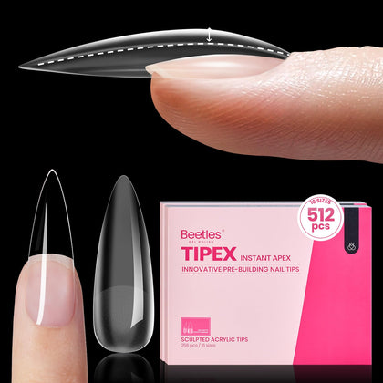 beetles Gel Polish Apex Nail Tips 512pcs front view