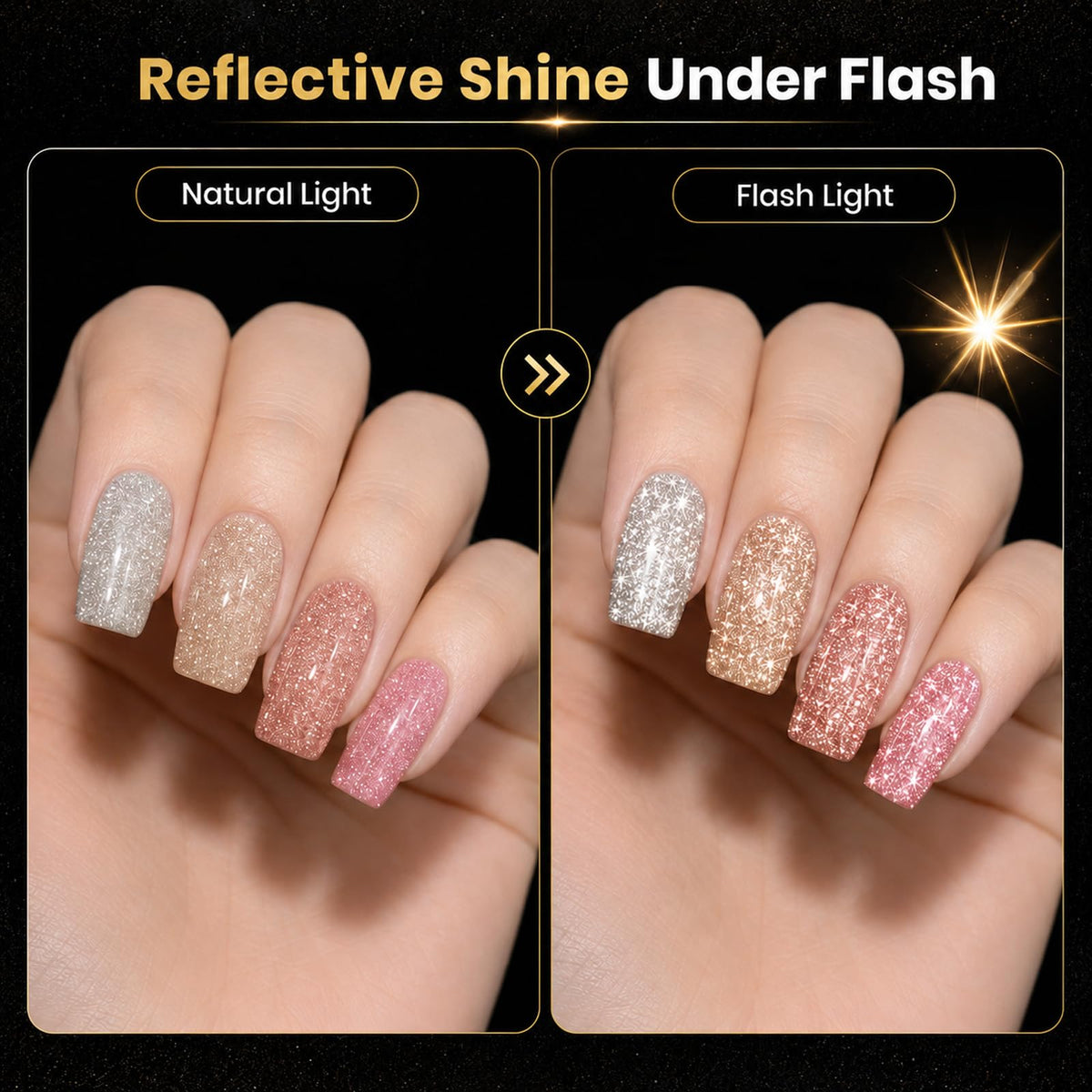 beetles Gel Polish application process with UV lamp