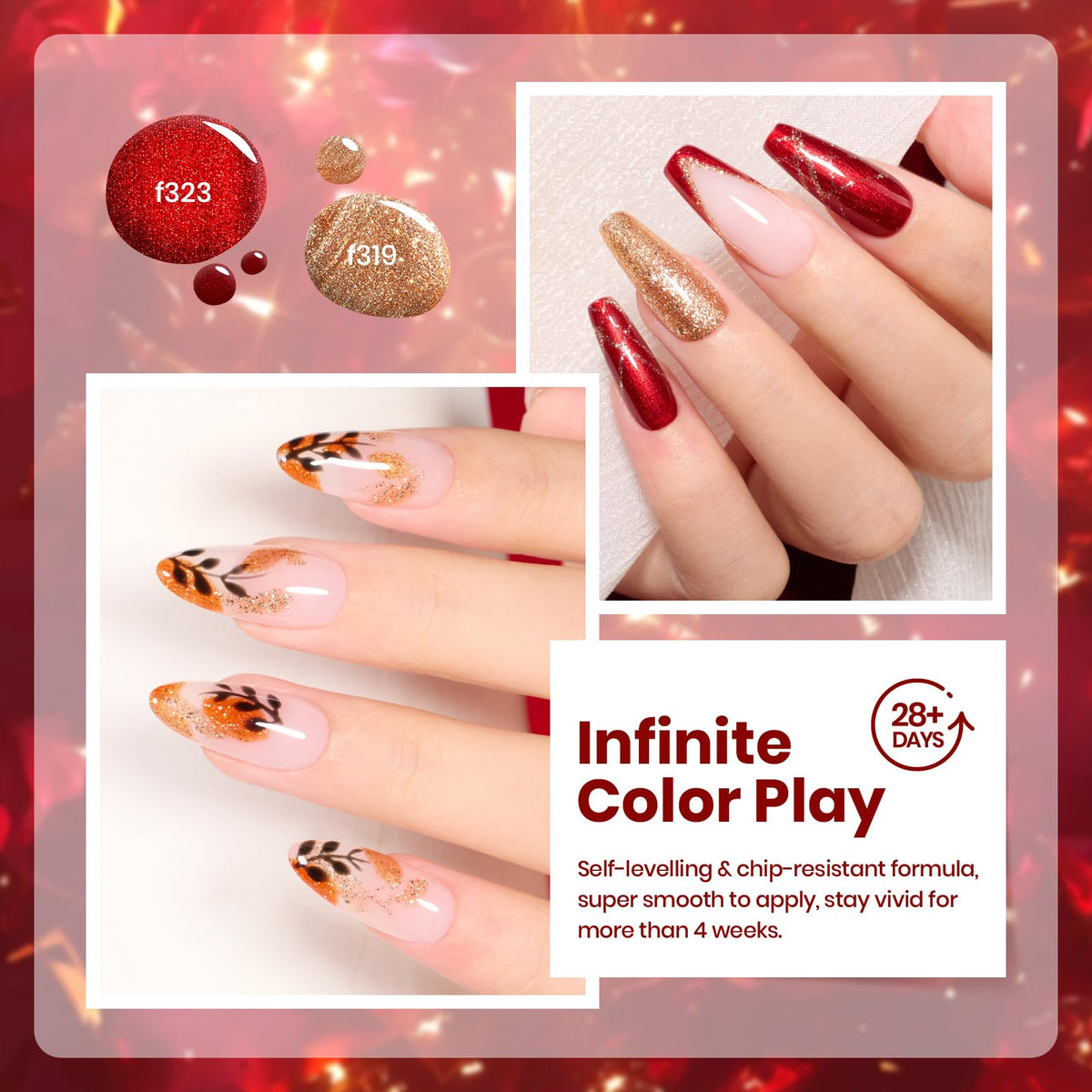 beetles Gel Polish application with UV lamp