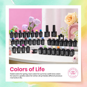 beetles Gel Polish base and top coat bottles