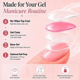 beetles Gel Polish Base and Top Coat Set lifestyle scene