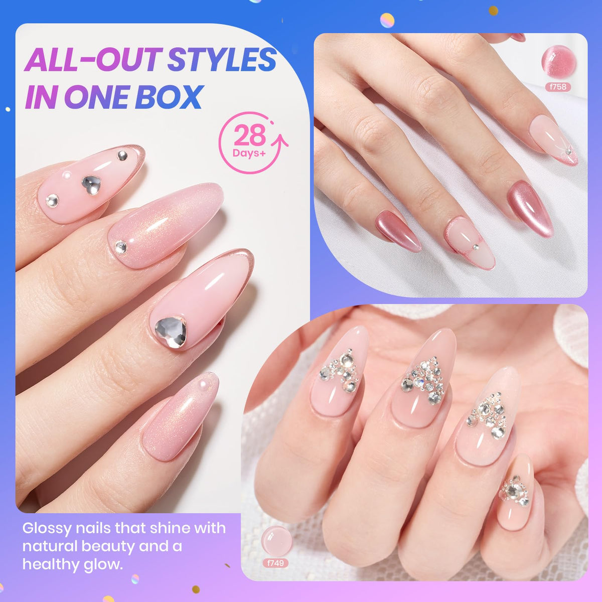 beetles Gel Polish base and top coat with nail tools
