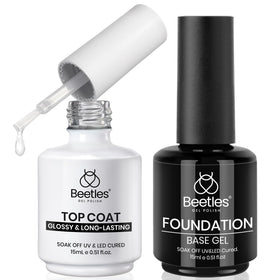 beetles Gel Polish Base Coat 15ml bottle front view