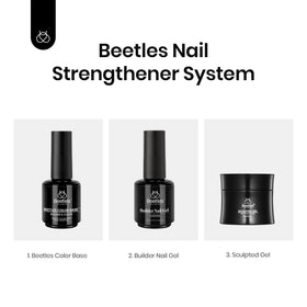beetles Gel Polish Base Coat 15ml packaging details
