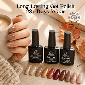 Beetles gel polish base coat and top coats