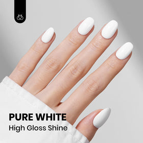 beetles Gel Polish black and white gel polish set displayed