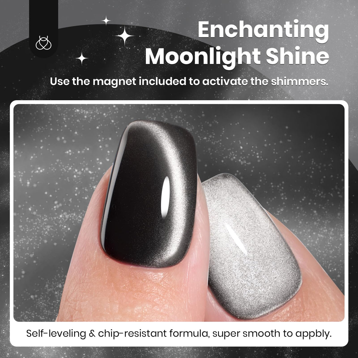 beetles Gel Polish Black Cat Eye Gel Polish packaging