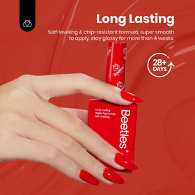 beetles Gel Polish bottles arranged in a vibrant display