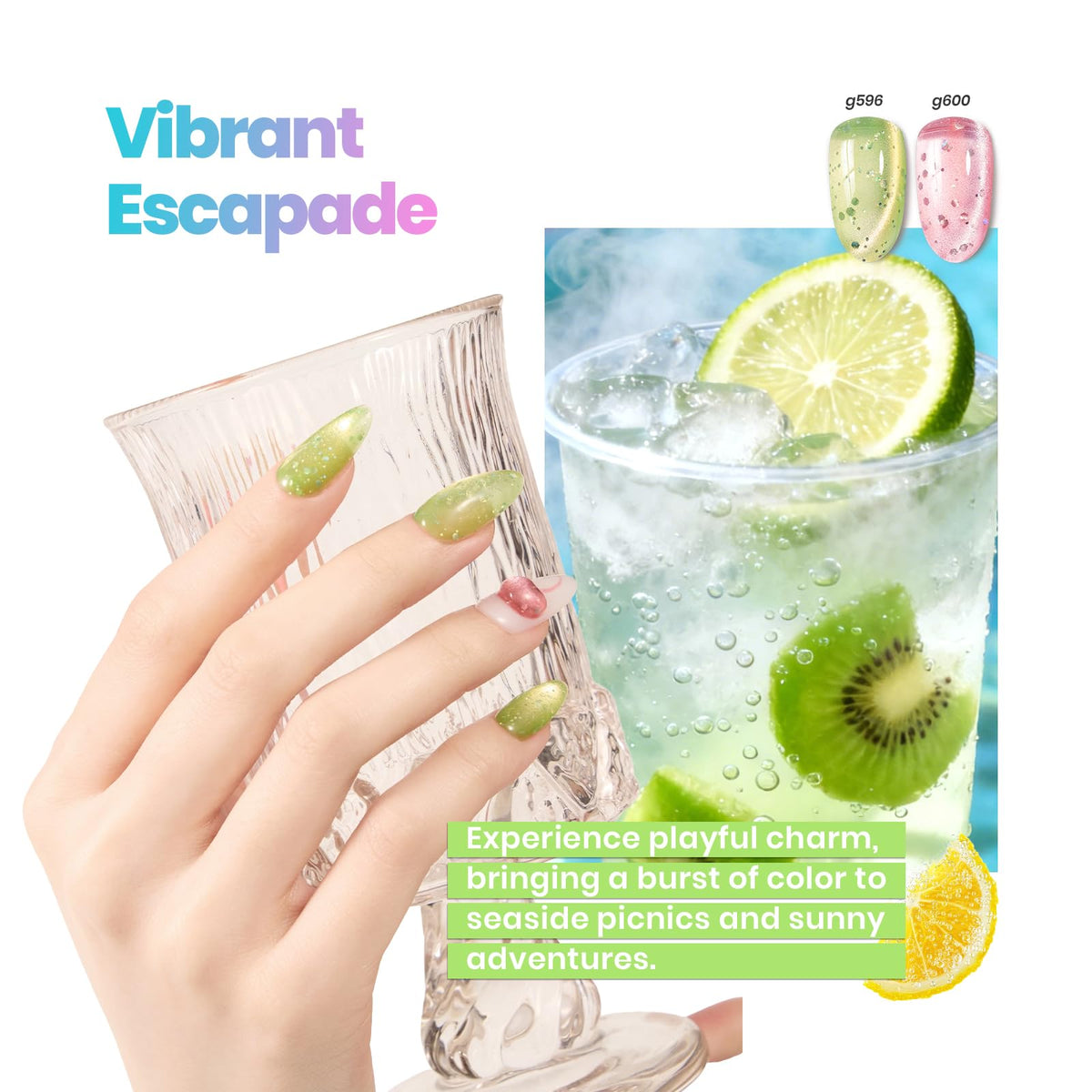 beetles Gel Polish Bubbly Mixology Cat Eye Gel Nail Polish Set packaging