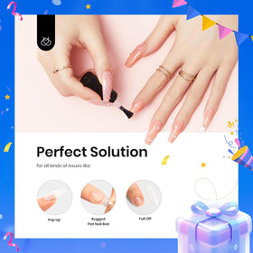 beetles Gel Polish Builder Gel application on nails