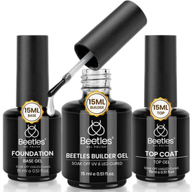 beetles Gel Polish Builder Nail Gel Set 15ml front view