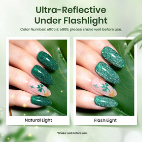 beetles Gel Polish cat eye effect demonstration