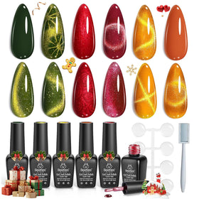 beetles Gel Polish cat eye gel bottles arranged neatly