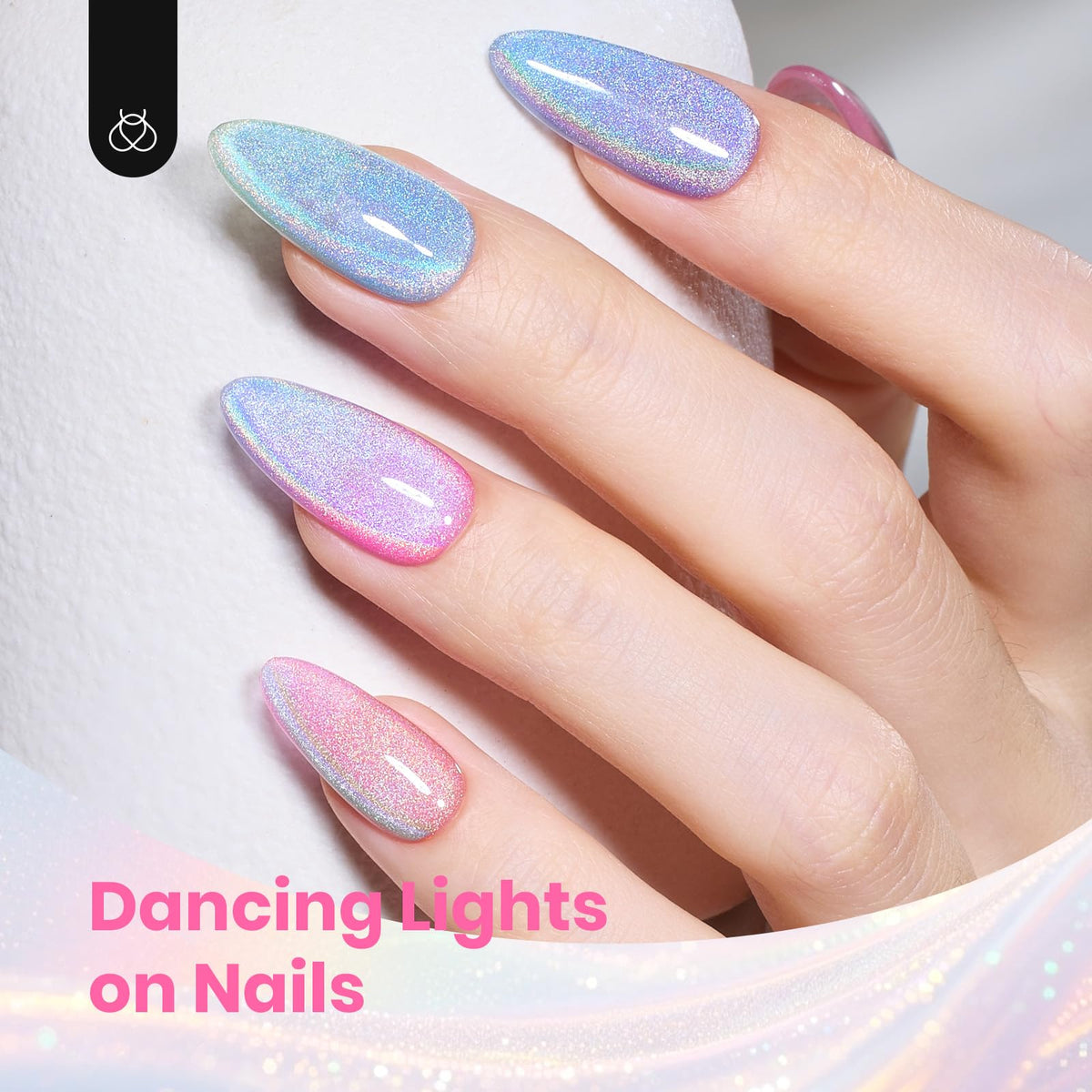 beetles Gel Polish Cat Eye Gel Nail Polish in bright blue