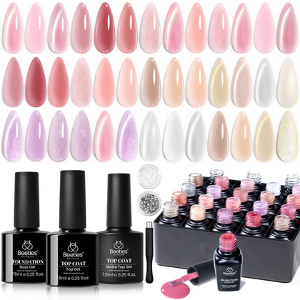 beetles Gel Polish Cat Eye Gel Nail Polish Set with 36 colours