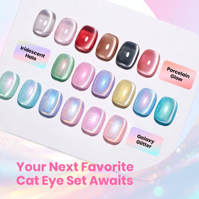 beetles Gel Polish Cat Eye Gel Nail Polish set with magnetic stick