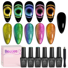 beetles Gel Polish Chameleon Cat Eye Gel Nail Polish Set packaging