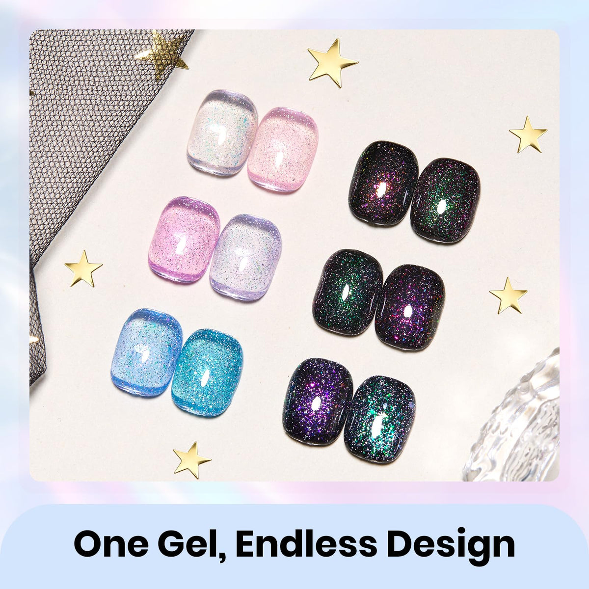 beetles Gel Polish Chameleon Set elegant gift box