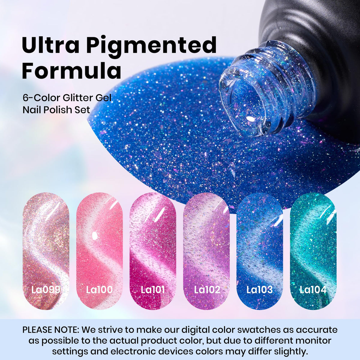 beetles Gel Polish Chameleon Set in use on nails