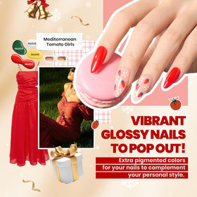 beetles Gel Polish chic nail art design example