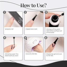 beetles Gel Polish Classic Black 7ml curing under LED lamp