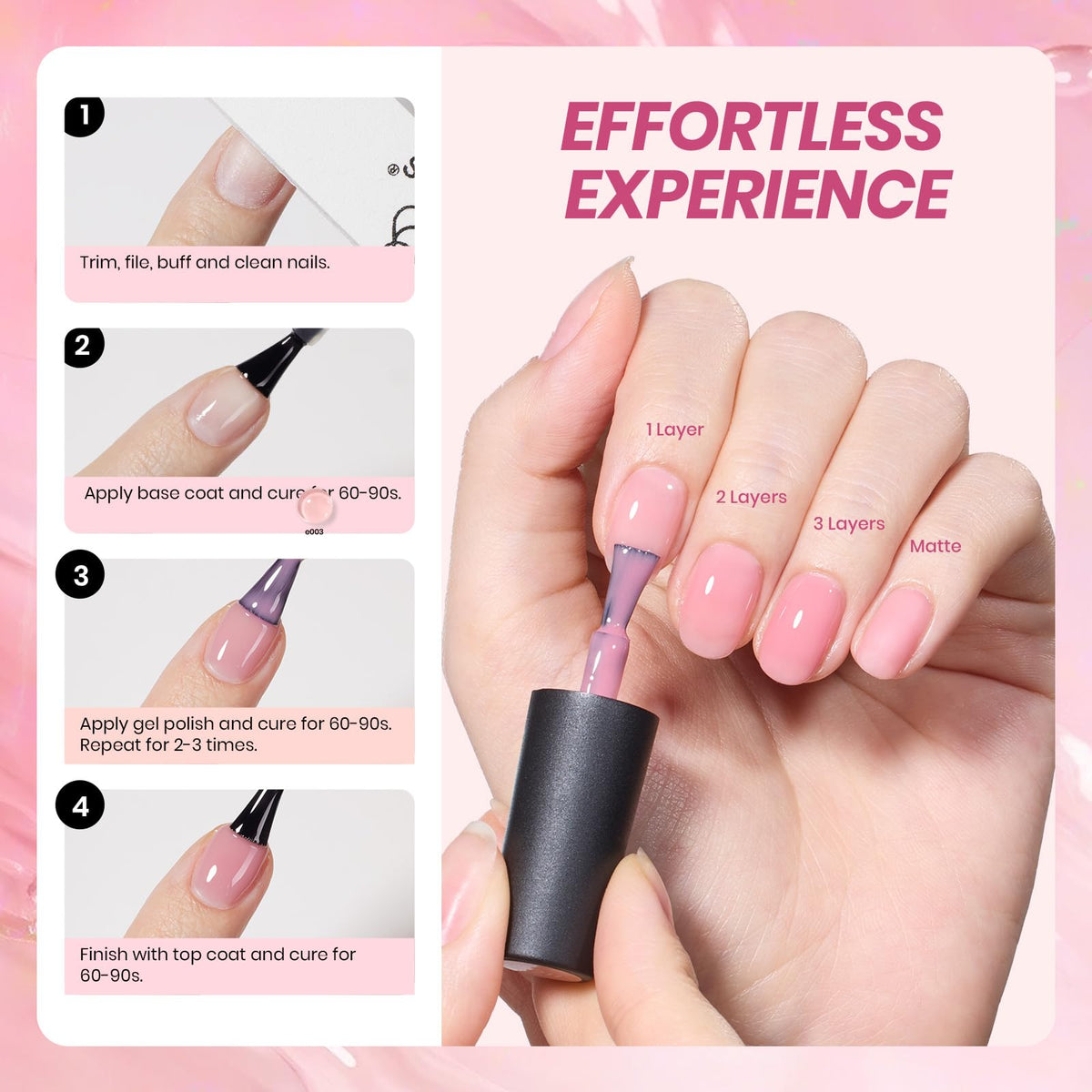 beetles Gel Polish compact design for easy storage
