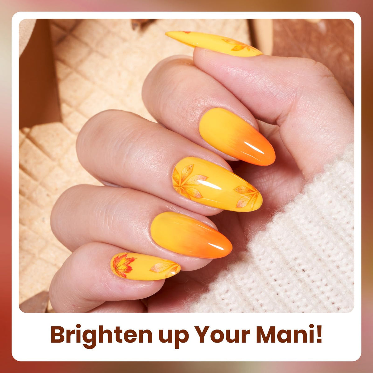 beetles Gel Polish Fall Gel Polish Set maple red shade bottle