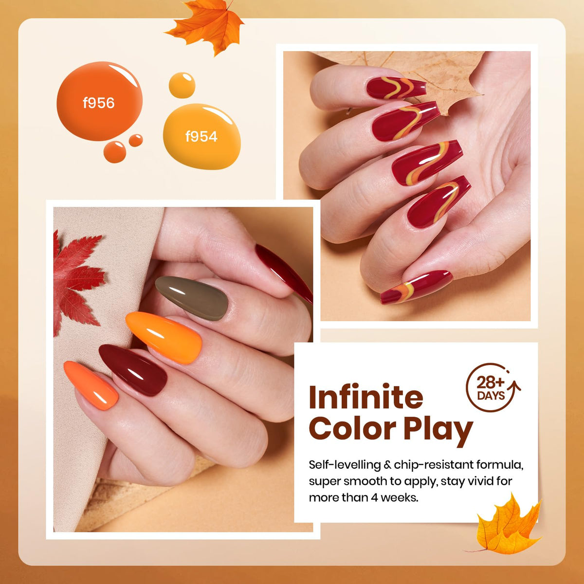 beetles Gel Polish Fall Gel Polish Set mustard yellow shade bottle