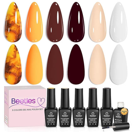 beetles Gel Polish Fall Gel Polish Set packaging front view