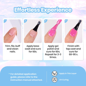 beetles Gel Polish gel texture applied on nails