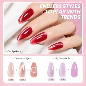 beetles Gel Polish glossy finish on nails