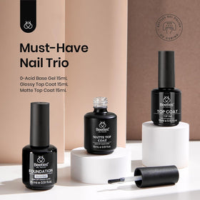beetles Gel Polish glossy finish on nails