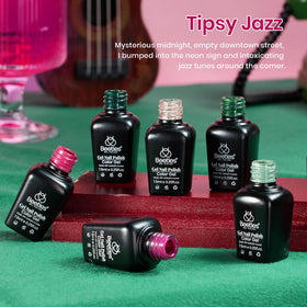 beetles Gel Polish green glitter gel polish bottle