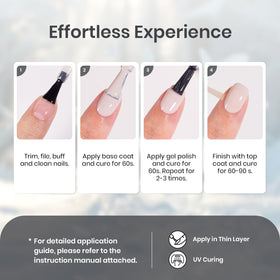 beetles Gel Polish Grey Gel Polish Set lifestyle scene with finished nails