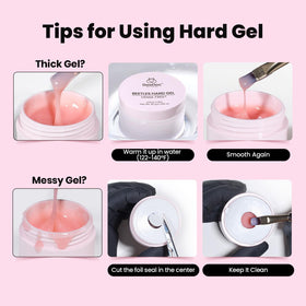 beetles Gel Polish Hard Gel packaging details