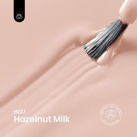 beetles Gel Polish Hazelnut Milk 15ML bottle side view