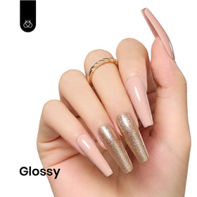 beetles Gel Polish Hazelnut Milk 15ML with brush