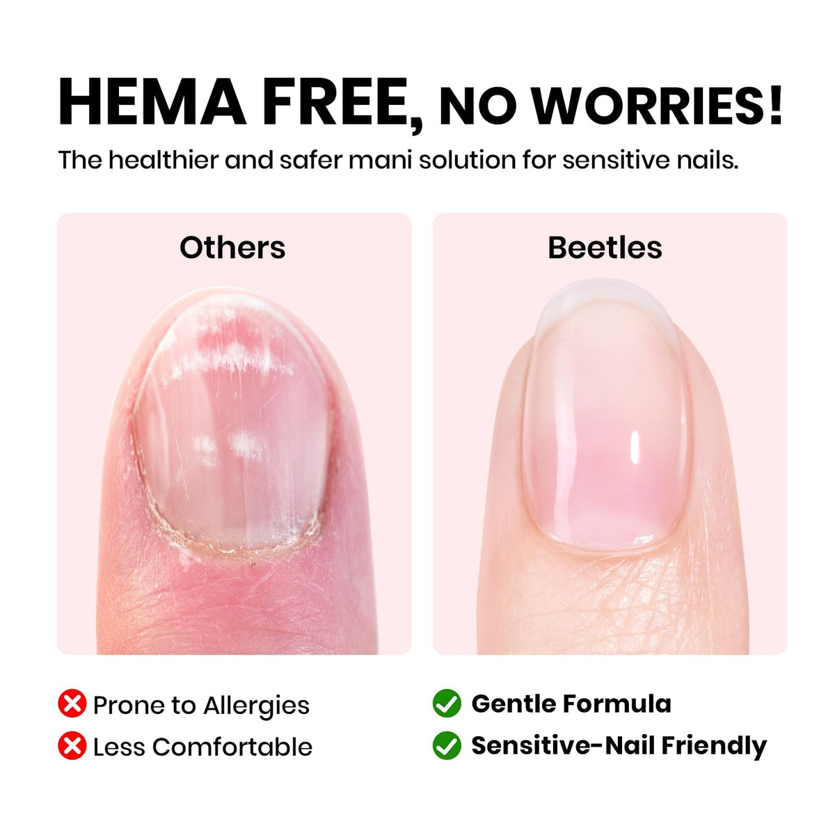 beetles Gel Polish HEMA-Free Builder Gel Set packaging