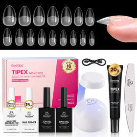 beetles Gel Polish Instant Apex Nail Tips Kit front view with 224 pieces