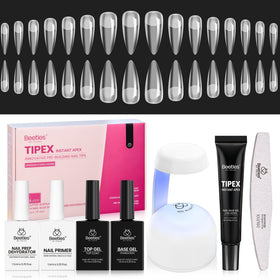beetles Gel Polish Instant Apex Nail Tips Kit packaging front view