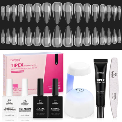 beetles Gel Polish Instant Apex Nail Tips Kit packaging front view