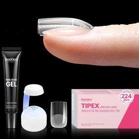 beetles Gel Polish Instant Apex Nail Tips Kit packaging front view