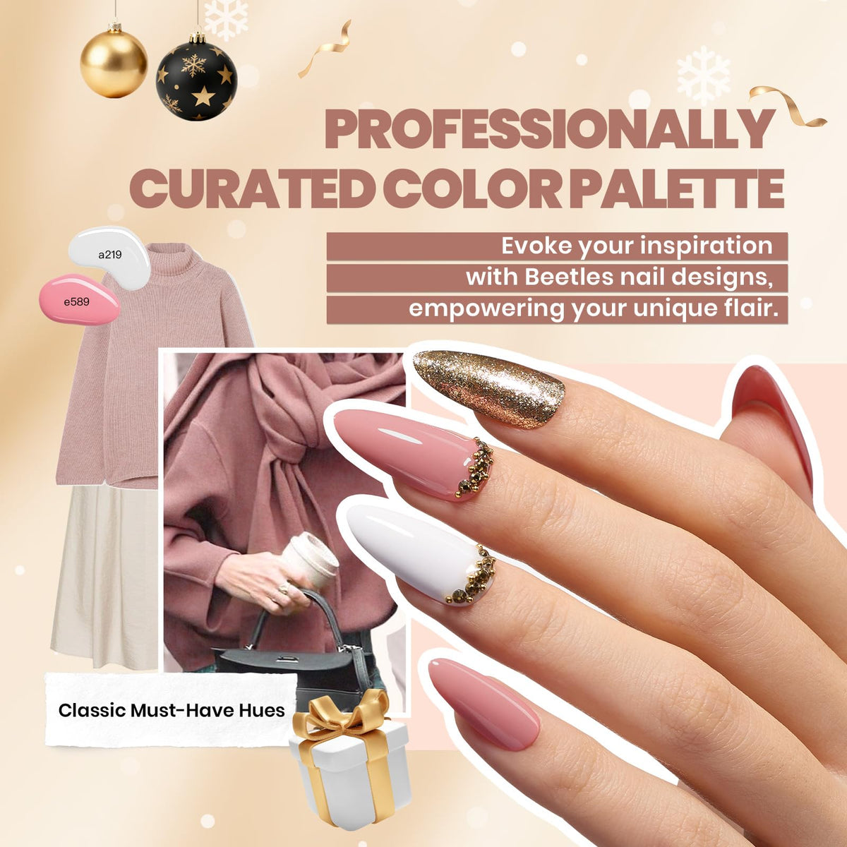 beetles Gel Polish instruction manual and cuticle stick
