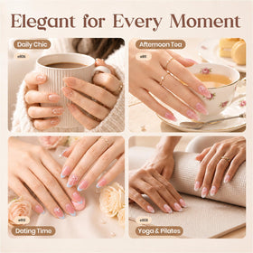 beetles Gel Polish Jelly Gel Nail Polish Set packaging details