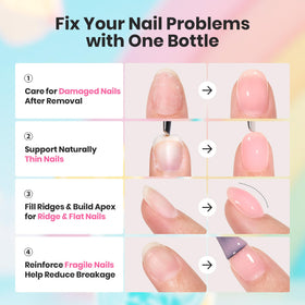 beetles Gel Polish jelly nude pink shade close-up
