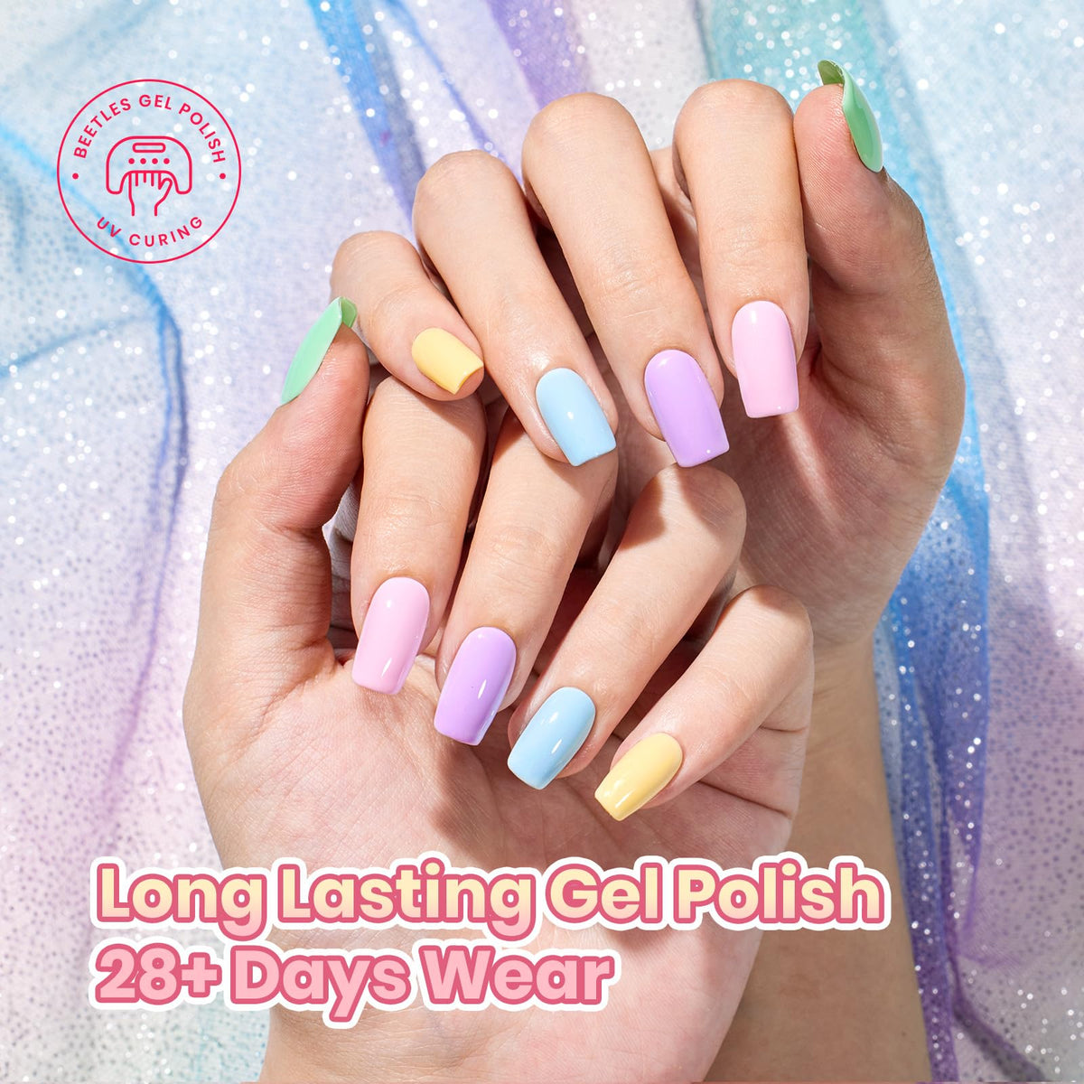 beetles Gel Polish lavender gel nail polish bottle