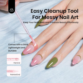 beetles Gel Polish Liquid Latex Cuticle Guard white bottle front view