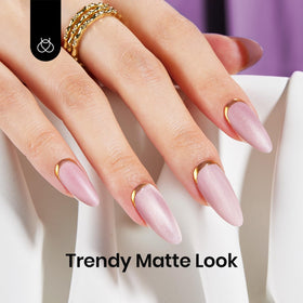 beetles Gel Polish Matte Gel Top Coat 15ml bottle with cap