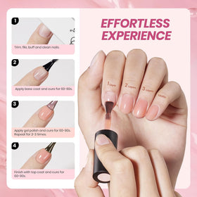 beetles Gel Polish matte top coat application