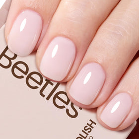 beetles Gel Polish Milky Pink Gel Nail Polish 15ml front view